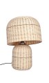 Rattanowa lampa stołowa Sikkim