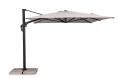 Nowoczesny Parasol ogrodowy Aries natural beż 3x4