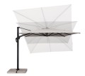 Nowoczesny Parasol ogrodowy Aries natural beż 3x4
