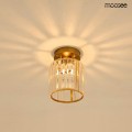 Lampa sufitowa / plafon REY złota MOOSEE