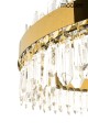 Nowoczesna lampa wisząca AMIRA 100 złota