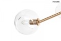 Złota lampa wisząca AURA 6 MOOSEE