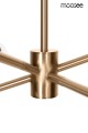 Złota lampa wisząca AURA 6 MOOSEE