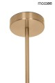 Złota lampa wisząca AURA 6 MOOSEE