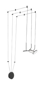 Lampa wisząca FALDA-3