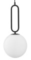 Lampa wisząca PINTO 25 czarna