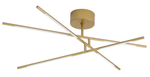 Lampa sufitowa BELL-3 złota