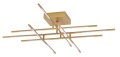Lampa sufitowa BELL-6 złota