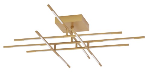 Lampa sufitowa BELL-6 złota