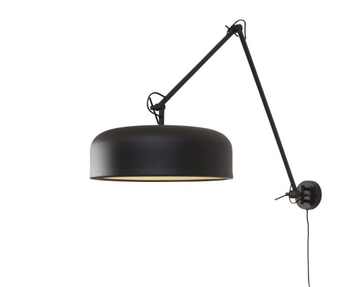 Lampa ścienna MARSEILLE czarna