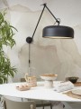 Lampa ścienna MARSEILLE czarna