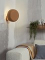 Lampa ścienna PORTO musztardowa