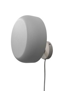 Lampa ścienna PORTO jasno szara