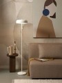 Lampa podłogowa PORTO biała
