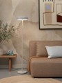 Lampa podłogowa PORTO jasno szara