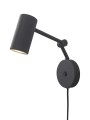 Lampa ścienna MONTREUX czarna