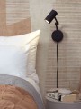 Lampa ścienna MONTREUX czarna