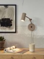 Lampa ścienna MONTREUX piaskowa