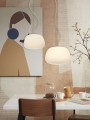 Lampa wisząca SAPPORO L biała