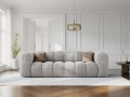 Sofa 3-osobowa Lupine jasny szary szenil 