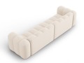 Sofa 4-osobowa Lupine jasny beż szenil 
