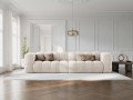Sofa 4-osobowa Lupine jasny beż szenil 