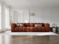 Sofa 4-osobowa Lupine terakota szenil
