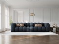 Sofa 4-osobowa Lupine granatowa szenil 