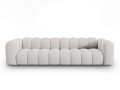 Sofa 4-osobowa Lupine jasny szary szenil 