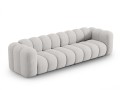 Sofa 4-osobowa Lupine jasny szary szenil 