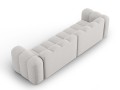 Sofa 4-osobowa Lupine jasny szary szenil 