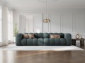 Sofa 4-osobowa Lupine morska szenil   