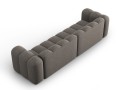 Sofa 4-osobowa Lupine szara szenil   