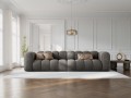Sofa 4-osobowa Lupine szara szenil   