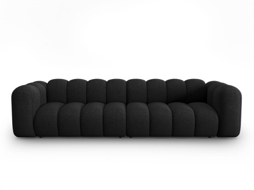 Sofa 4-osobowa Lupine czarna szenil     