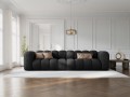 Sofa 4-osobowa Lupine czarna szenil     