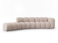 Sofa 5-osobowa Lupine beżowy szenil L/P 