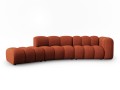 Sofa 5-osobowa Lupine terakota szenil L/P  