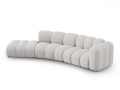 Sofa 5-osobowa Lupine jasny szary szenil L/P    