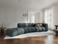 Sofa 5-osobowa Lupine morska szenil  L/P     