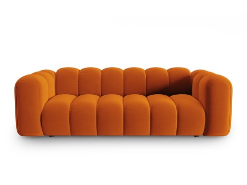 Sofa 3-osobowa Lupine terakota velvet