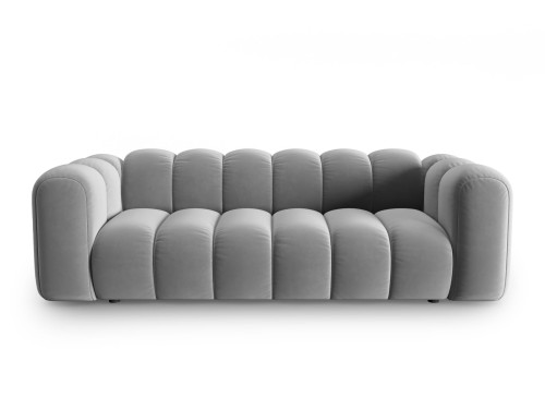 Sofa 3-osobowa Lupine szara velvet
