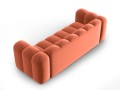 Sofa 3-osobowa Lupine koralowa velvet
