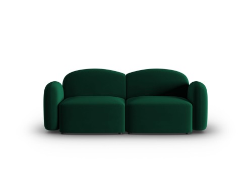 Sofa 2-osobowa Blair butelkowa zieleń