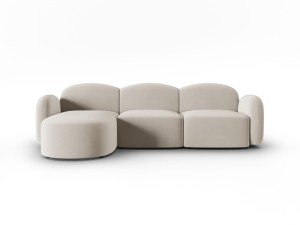 Sofa narożna 4-osobowa Blair beżowa 