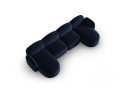 Panoramiczna sofa 6-osobowa Blair granatowa