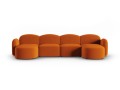 Panoramiczna sofa 6-osobowa Blair terakota
