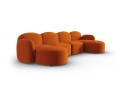 Panoramiczna sofa 6-osobowa Blair terakota