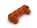 Panoramiczna sofa 6-osobowa Blair terakota