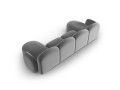 Panoramiczna sofa 6-osobowa Blair szara